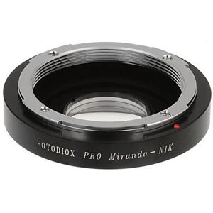 Fotodiox Miranda-Nikonf-Pro Camera Lens Adapter - Compatible with Miranda Lenses on Nikon F-Mount Cameras Fotodiox Miranda-Nikonf-Pro Camera Lens Adapter - Compatible with Miranda Lenses on Nikon F-Mount Cameras