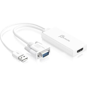 J5create JDA214 VGA - 0.176m HDMI Adapter Cable J5create JDA214 VGA - 0.176m HDMI Adapter Cable