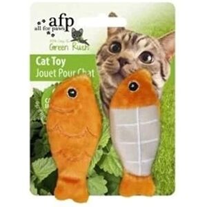 Jouet pour Chat All For Paws - Forme de Poisson - Pack de 2 - Publicité Jouet pour Chat All For Paws - Forme de Poisson - Pack de 2 - Publicité