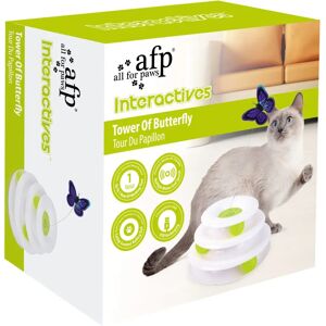 All for Paws Kattlek Interaktiv Fjäril Tårn - 25x25x14cm All for Paws Kattlek Interaktiv Fjäril Tårn - 25x25x14cm