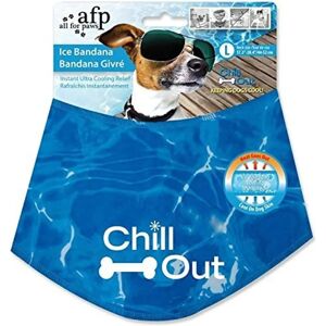 All For Paws Stor Hund Cooling Bandana - Värmeutmattningsskydd All For Paws Stor Hund Cooling Bandana - Värmeutmattningsskydd