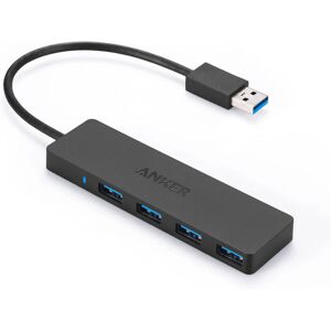Anker USB Hub - 4-Port USB 3.0 - Black Anker USB Hub - 4-Port USB 3.0 - Black
