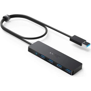Anker 4-Port USB 3.0 Hub - Black - USB Hub Anker 4-Port USB 3.0 Hub - Black - USB Hub