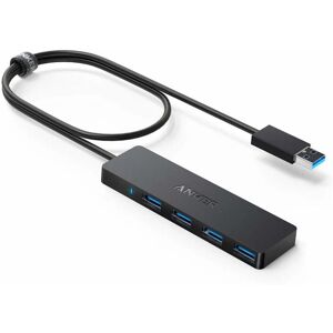 Anker 4-Port USB 3.0 Hub - Black - USB Hub Anker 4-Port USB 3.0 Hub - Black - USB Hub