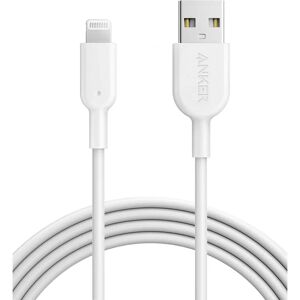 Anker PowerLine II Lightning Cable - Durable, MFi Certified, 6ft Anker PowerLine II Lightning Cable - Durable, MFi Certified, 6ft