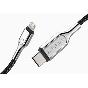 Cavo Lightning Cygnett CY2797PCCCL - 10cm Nero, Argento Cavo Lightning Cygnett CY2797PCCCL - 10cm Nero, Argento