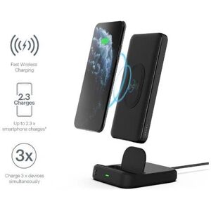 Cygnett Chargeup Duo 10K Power Bank sans fil - Power Bank, Noir Cygnett Chargeup Duo 10K Power Bank sans fil - Power Bank, Noir