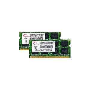 Módulo de Memoria G.Skill FA-8500CL7D-8GBSQ - 8 GB DDR3 1066 MHz RAM Portátil Módulo de Memoria G.Skill FA-8500CL7D-8GBSQ - 8 GB DDR3 1066 MHz RAM Portátil