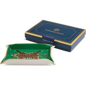 Jonathan Adler - Plateau en Porcelaine Tigre - Vert - Designer - Publicité Jonathan Adler - Plateau en Porcelaine Tigre - Vert - Designer - Publicité