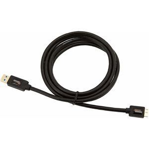 Amazon Basics Kabel USB 3.0 - Typ A-Male auf Micro B - 1,8 m - Schwarz Amazon Basics Kabel USB 3.0 - Typ A-Male auf Micro B - 1,8 m - Schwarz