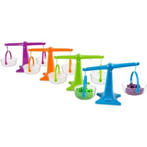 Learning Resources 93405 Juego de 4 Balanzas Apilables - Juguete Educativo Learning Resources 93405 Juego de 4 Balanzas Apilables - Juguete Educativo