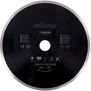 Evolution Power Tools RAGE 210mm Diamond Blade - Stone, Concrete, Marble Evolution Power Tools RAGE 210mm Diamond Blade - Stone, Concrete, Marble