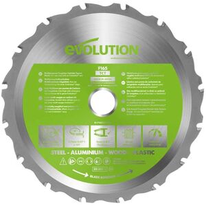 Evolution Power Tools - Multi-material Circular Saw Blade - 165mm Evolution Power Tools - Multi-material Circular Saw Blade - 165mm