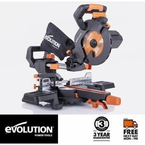 Evolution R185sms+ 185mm Multi-Material Sliding Mitre Saw - Mitre Saw Evolution R185sms+ 185mm Multi-Material Sliding Mitre Saw - Mitre Saw