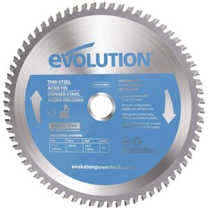 Evolution Power Tools T185TCT-68MS Thin Steel Cutting Mitre Saw Blade - Mitre Saw Blade Evolution Power Tools T185TCT-68MS Thin Steel Cutting Mitre Saw Blade - Mitre Saw Blade