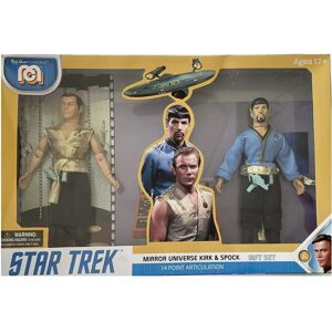 Figurines d'action MEGO Spock Kirk Univers Mirror - Action Figure - Publicité Figurines d'action MEGO Spock Kirk Univers Mirror - Action Figure - Publicité