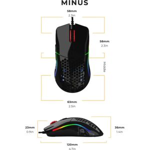 Glorious Gaming Model O - Lightweight Ambidextrous RGB Mouse - 12000 DPI Glorious Gaming Model O - Lightweight Ambidextrous RGB Mouse - 12000 DPI