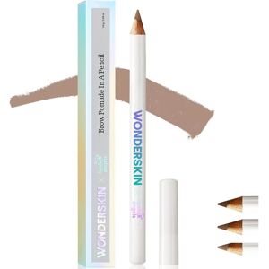 Wonderskin Wonder Blading Brow Pomade Pencil Blonde - Crayon à sourcils - Publicité Wonderskin Wonder Blading Brow Pomade Pencil Blonde - Crayon à sourcils - Publicité