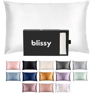 BLISSY Silk Pillowcase - Mulberry Silk - High-Grade - White – Pillowcase for Hair & Skin BLISSY Silk Pillowcase - Mulberry Silk - High-Grade - White – Pillowcase for Hair & Skin