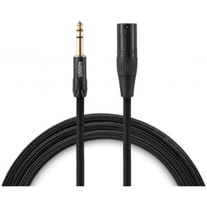 Câble audio Warm Audio PREM-XLRM-TRSM-3 - 0,9m - Noir Câble audio Warm Audio PREM-XLRM-TRSM-3 - 0,9m - Noir