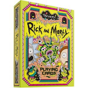 Cartes à jouer Rick and Morty de Theory11 - Prêtes pour le poker - Publicité Cartes à jouer Rick and Morty de Theory11 - Prêtes pour le poker - Publicité
