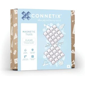 Connetix Przezroczyste Magnetyczne Płytki - 2 Sztuki - Buduj Wysoko Connetix Przezroczyste Magnetyczne Płytki - 2 Sztuki - Buduj Wysoko
