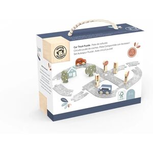 Speedy Monkey SP1026 - Puzzle de Piste de Voitures Écologique - Jouets pour 4 Ans - Publicité Speedy Monkey SP1026 - Puzzle de Piste de Voitures Écologique - Jouets pour 4 Ans - Publicité