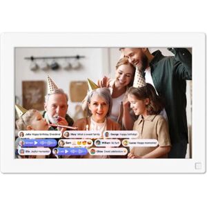 myFirst Myfirst Live Cadre Numérique Blanc 10,1" Écran Tactile Wi-Fi - Publicité myFirst Myfirst Live Cadre Numérique Blanc 10,1" Écran Tactile Wi-Fi - Publicité