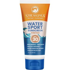 Stream2Sea - SPF 30 Tinted Sunscreen - Unscented - Sports Stream2Sea - SPF 30 Tinted Sunscreen - Unscented - Sports