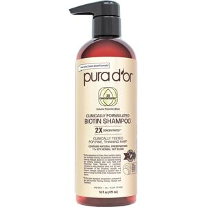 Pura D'or Biotin Shampoo - Professional Grade Hair Thickening - 16 fl oz Pura D'or Biotin Shampoo - Professional Grade Hair Thickening - 16 fl oz