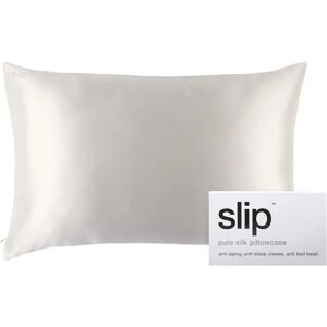 Slip White Silk Queen Pillowcase - Anti-Aging, Hypoallergenic, 22 Momme Slip White Silk Queen Pillowcase - Anti-Aging, Hypoallergenic, 22 Momme