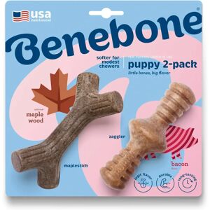Benebone Puppy Maplestick & Zaggler - Dog Chew Toy Benebone Puppy Maplestick & Zaggler - Dog Chew Toy
