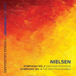 Carl Nielsen Symfonie č. 3 & 4 - Hudební CD Carl Nielsen Symfonie č. 3 & 4 - Hudební CD