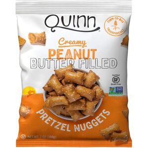 Quinn Gluten Free Peanut Butter Filled Pretzel Nuggets - Pretzel Nuggets Quinn Gluten Free Peanut Butter Filled Pretzel Nuggets - Pretzel Nuggets