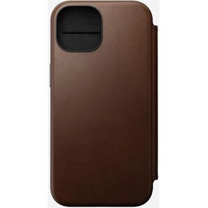 Nomad Læder Folio for iPhone 15 - Stilig MagSafe-etui Nomad Læder Folio for iPhone 15 - Stilig MagSafe-etui