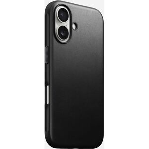 Coque en Cuir Nomad pour iPhone 16 - MagSafe - Noir - Publicité Coque en Cuir Nomad pour iPhone 16 - MagSafe - Noir - Publicité