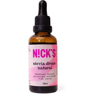Nick's Stevia Droppar - Naturligt Sötningsmedel 50ml Nick's Stevia Droppar - Naturligt Sötningsmedel 50ml