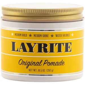 Layrite Original Pomade - Water Soluble, Medium Hold & Shine - 297g Layrite Original Pomade - Water Soluble, Medium Hold & Shine - 297g