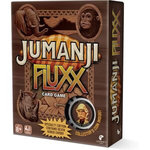 Looney Labs Jumanji Fluxx Card Game - Mixed Colours - 2-6 Players Looney Labs Jumanji Fluxx Card Game - Mixed Colours - 2-6 Players