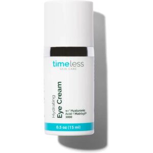 Timeless Skin Care Hydrating Eye Cream - Collagen & Elasticity - 15ml Timeless Skin Care Hydrating Eye Cream - Collagen & Elasticity - 15ml