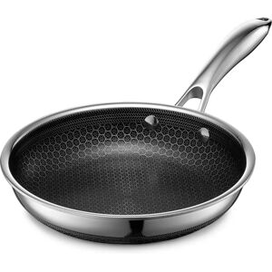 HexClad 20cm hybrid stekepanne - Non-stick, induksjonssikker HexClad 20cm hybrid stekepanne - Non-stick, induksjonssikker