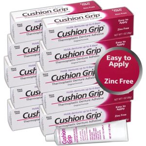 Cushion Grip - Thermoplastic Denture Adhesive 28g - Secure Fit Cushion Grip - Thermoplastic Denture Adhesive 28g - Secure Fit