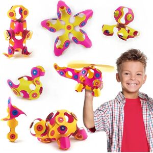 Clixo Pack Équipage - Jouet de construction magnétique flexible pour enfants - Publicité Clixo Pack Équipage - Jouet de construction magnétique flexible pour enfants - Publicité