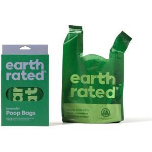 Earth Rated Lavender Poop Bags - Tie Handle 120pcs Earth Rated Lavender Poop Bags - Tie Handle 120pcs