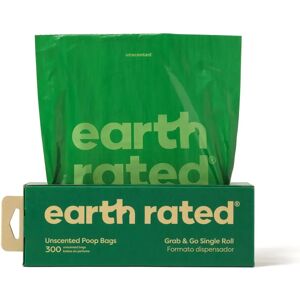 Earth Rated Pet Waste Bags Dispenser - 300 Unscented Bags - Leak-proof Durable Earth Rated Pet Waste Bags Dispenser - 300 Unscented Bags - Leak-proof Durable
