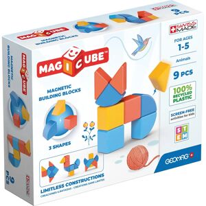 Geomag Magicube 3 Formes Animaux Recyclés - Jouet de Construction Geomag Magicube 3 Formes Animaux Recyclés - Jouet de Construction