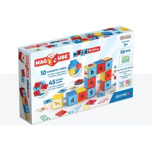 Geomag Magicube Magnetic Shapes Word Builder - 55 Pieces Geomag Magicube Magnetic Shapes Word Builder - 55 Pieces