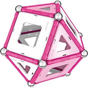 Geomag GM105 Pink Magnetic Building Toy - 68 Pieces Geomag GM105 Pink Magnetic Building Toy - 68 Pieces