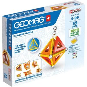 Geomag Classic GM470 Juguete de Tacto Magnético de Plástico Reciclado - 35 piezas Geomag Classic GM470 Juguete de Tacto Magnético de Plástico Reciclado - 35 piezas