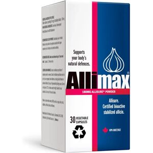 Allimax Allicin - Dietary Supplement - Vegetarian Capsules Allimax Allicin - Dietary Supplement - Vegetarian Capsules